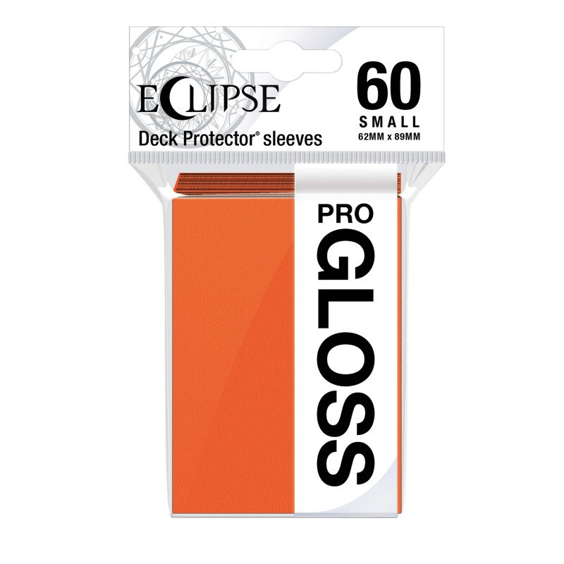 UP – Eclipse Small Sleeves Pumpkin Orange Gloss (60 Fundas)