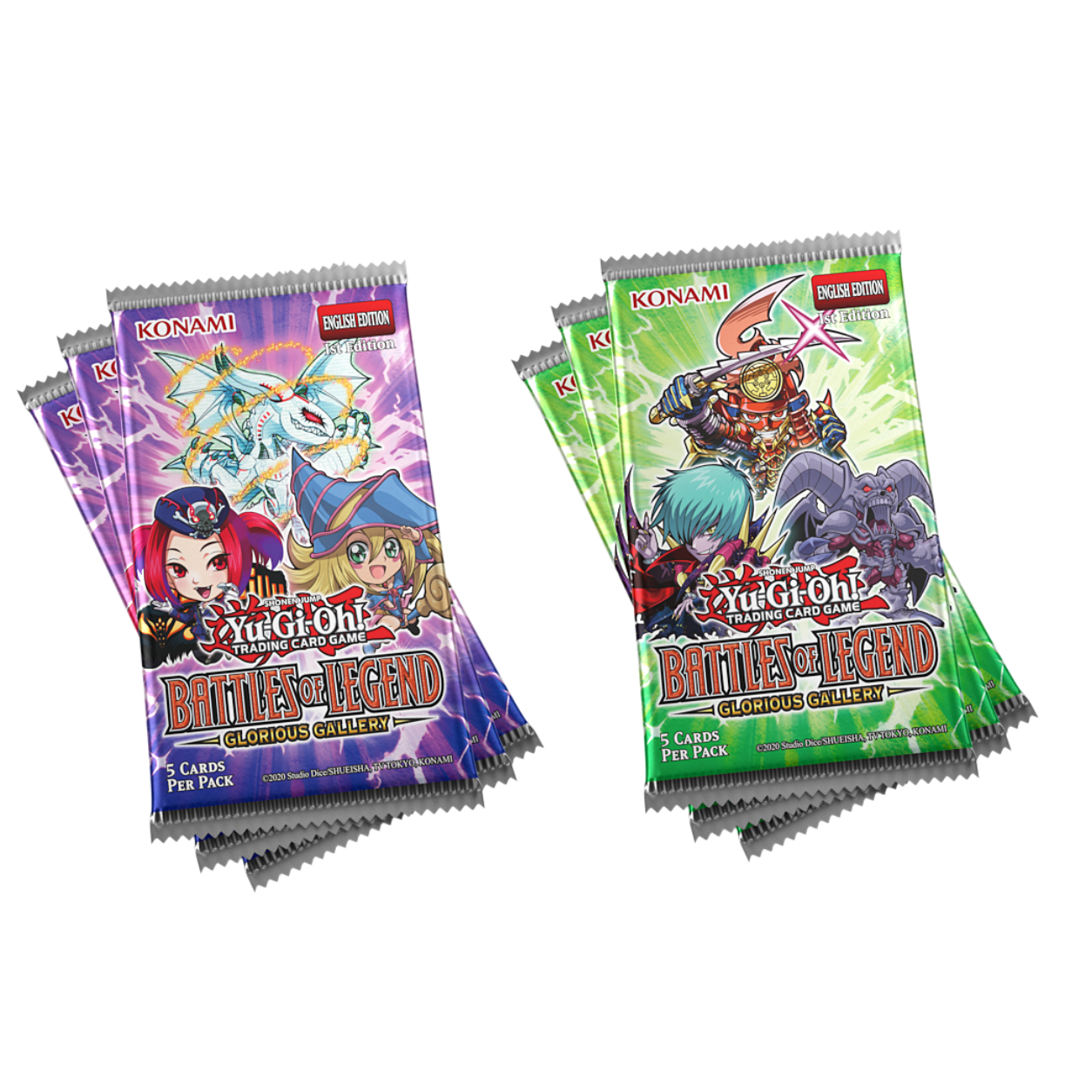 Yu-Gi-Oh! Battles of Legend: Glorious Gallery Booster Box Display (24 Sobres) - EN