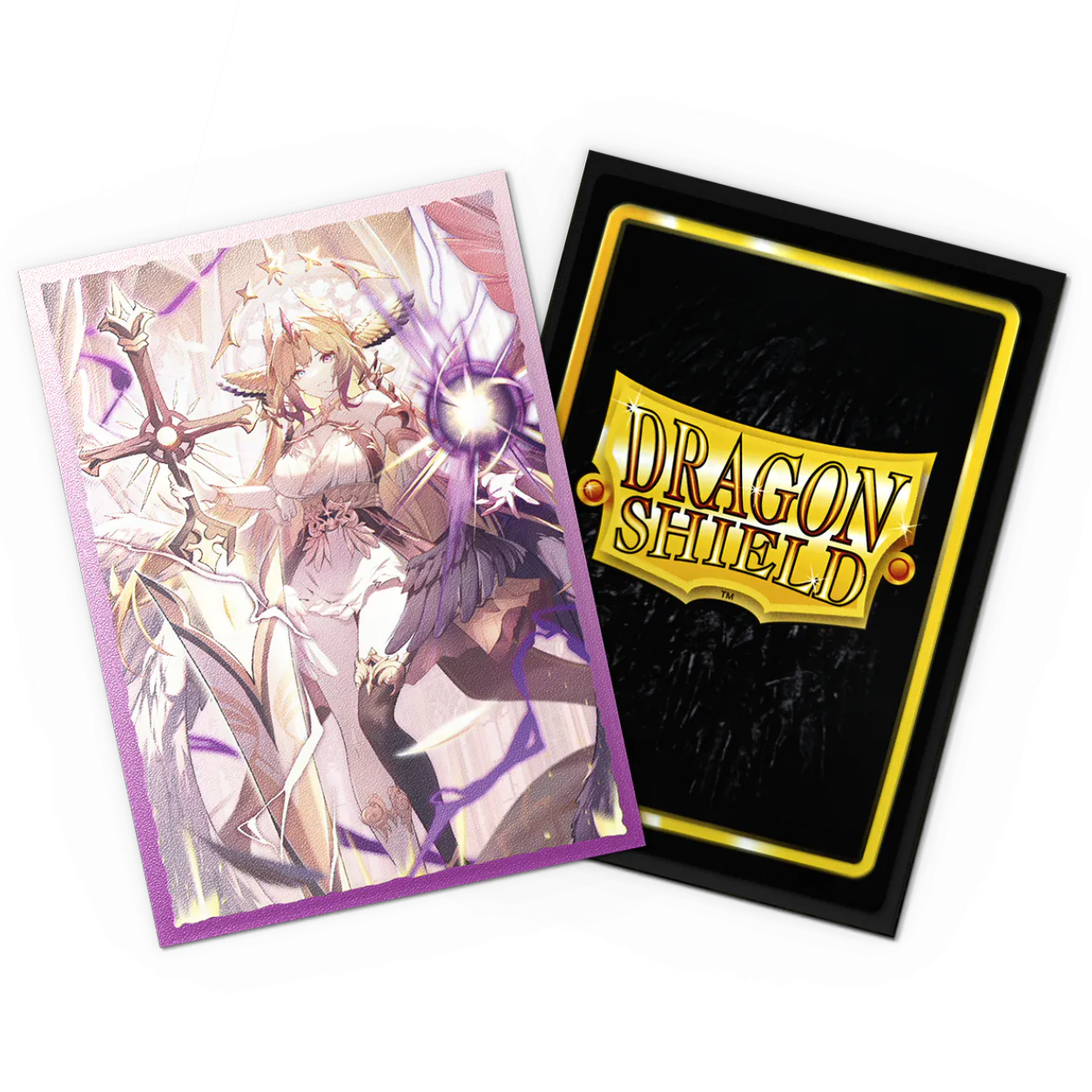 Dragon Shield Dual Art Sleeves: Grand Archive Haniel, Archangel of Spectra Matte (100 Fundas) | Standard Size