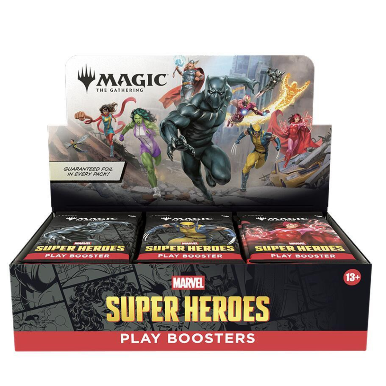 MAGIC THE GATHERING – MARVEL SUPER HEROES PLAY BOOSTER BOX (PREVENTA) (EN)