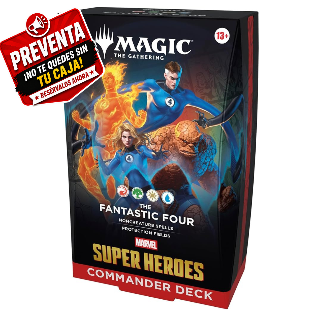 Marvel Super Heroes Commander Deck The Fantastic Four (ES)