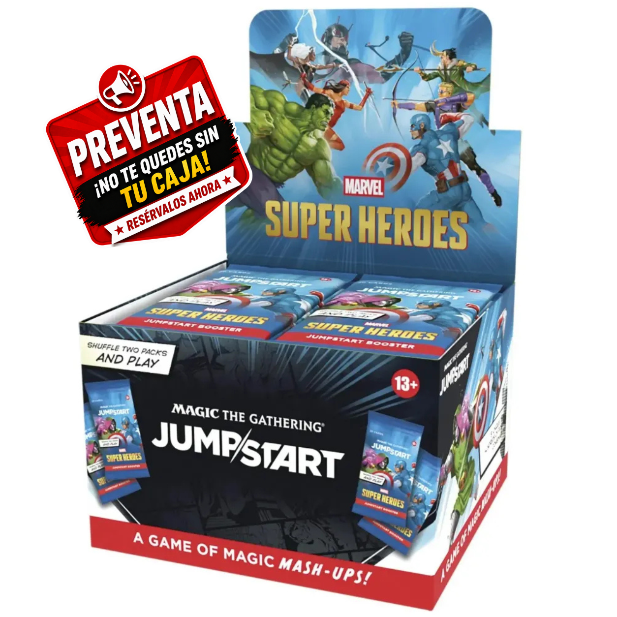Marvel Super Heroes Jumpstart Booster Box (24 Sobres) (EN)