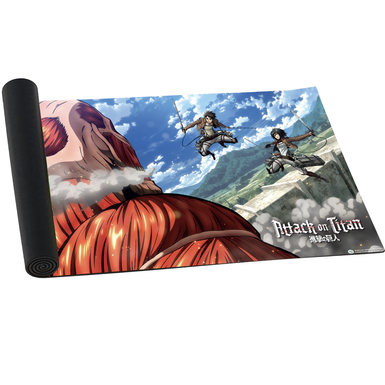 Dragon Pro Gaming (DPG) Playmat – Attack on Titan: Colossus Titan