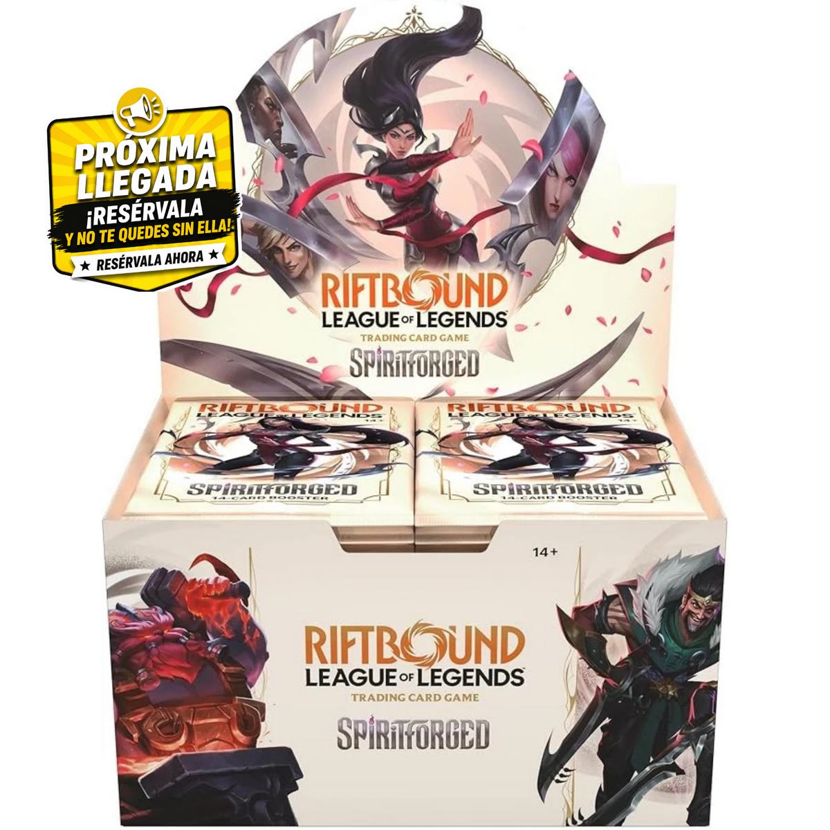 Riftbound: League of Legends TCG – Spiritforged Booster Display (24 Sobres) – EN