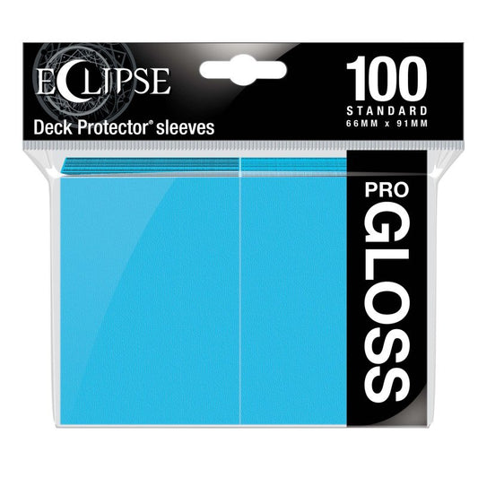 UP – Eclipse Standard Sleeves Sky Blue Gloss (100 Fundas)