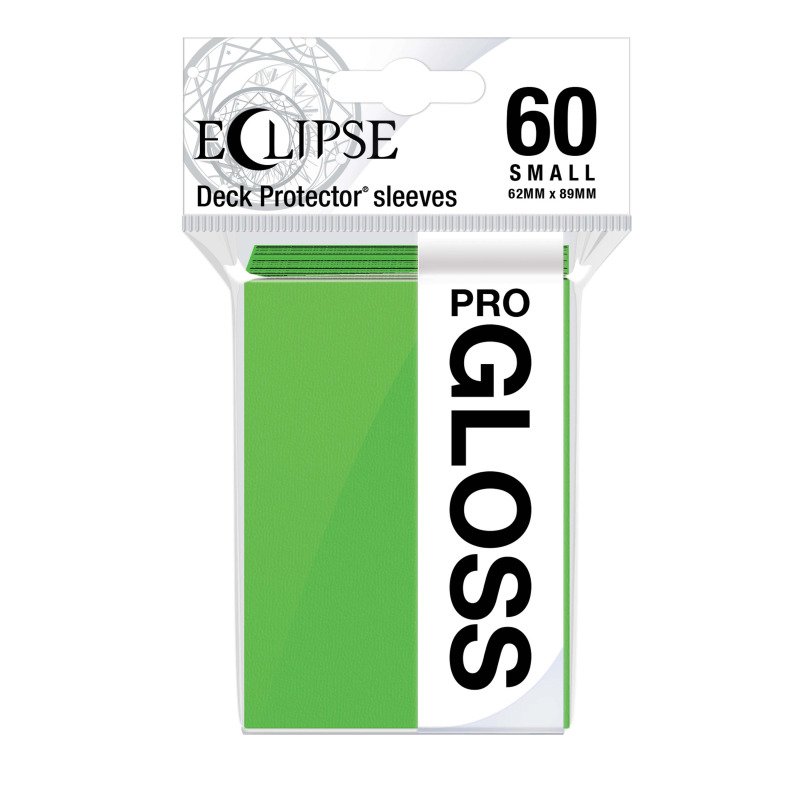 UP – Eclipse Small Sleeves Lime Green Gloss (60 Fundas)