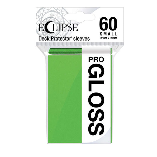 UP – Eclipse Small Sleeves Lime Green Gloss (60 Fundas)