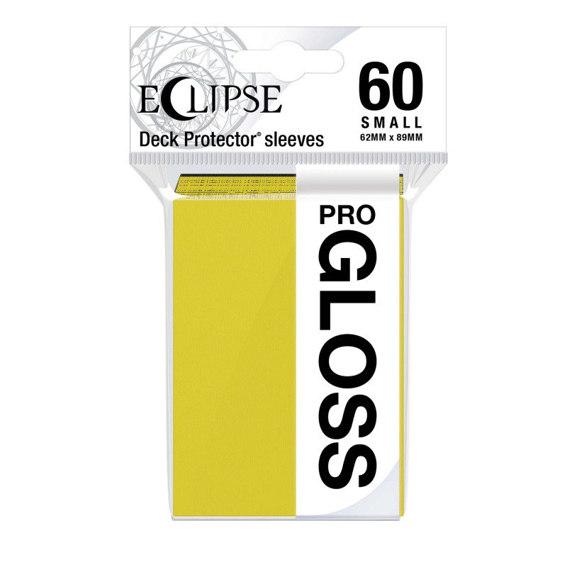 UP – Eclipse Small Sleeves Lemon Yellow Gloss (60 Fundas)