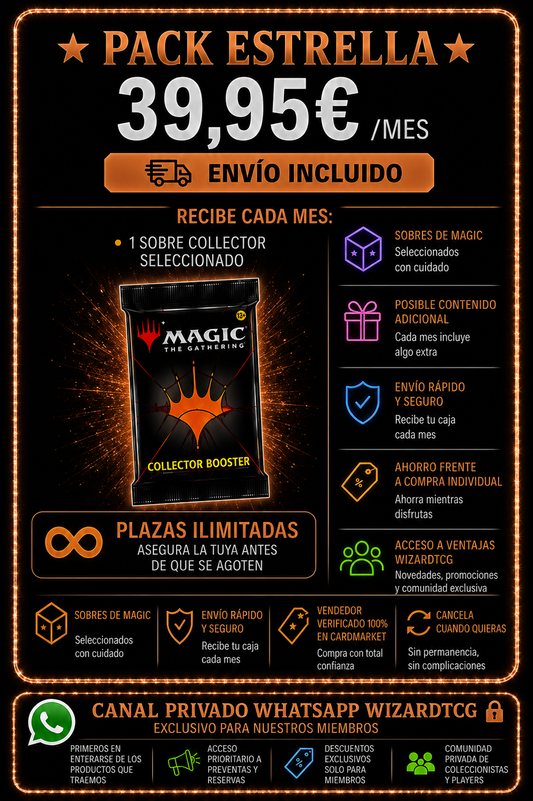 WizardTCG Club – Pack Estrella