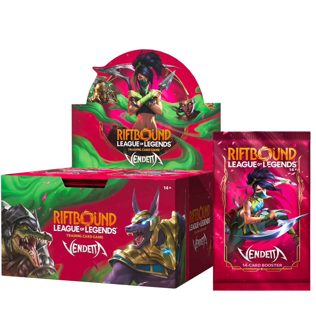 Riftbound: League of Legends TCG – Vendetta Booster Display (24 Boosters) (EN)