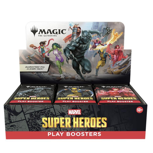 MAGIC THE GATHERING – MARVEL SUPER HEROES PLAY BOOSTER BOX (PREVENTA) (EN)