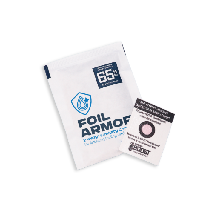 Foil Armor 33g Humidity Control Pack | Control de Humedad para Cartas y Coleccionables