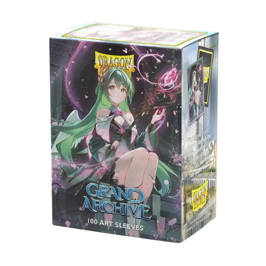 Dragon Shield Dual Art Sleeves: Grand Archive Ariel, Archangel of Natura Matte (100 Fundas) | Standard Size