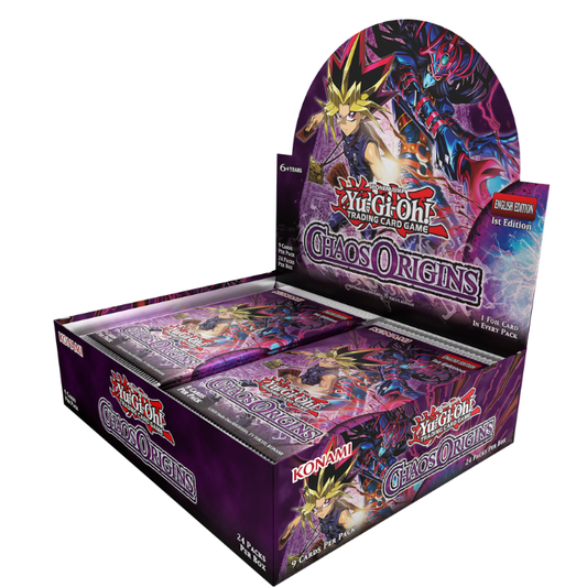 Yu-Gi-Oh! Chaos Origins Booster Box (24 Sobres) (EN)