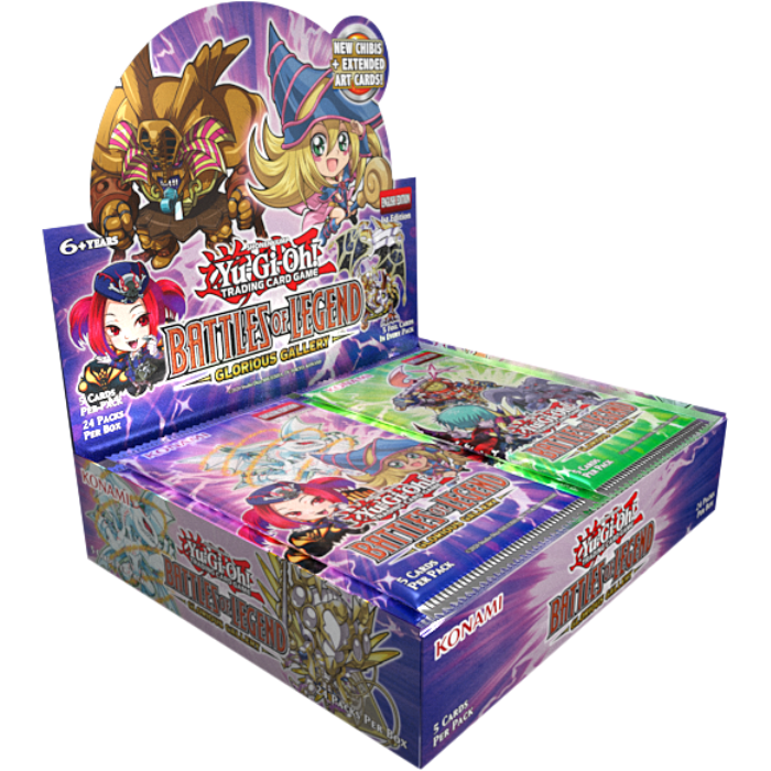Yu-Gi-Oh! Battles of Legend: Glorious Gallery Booster Box Display (24 Sobres) - EN