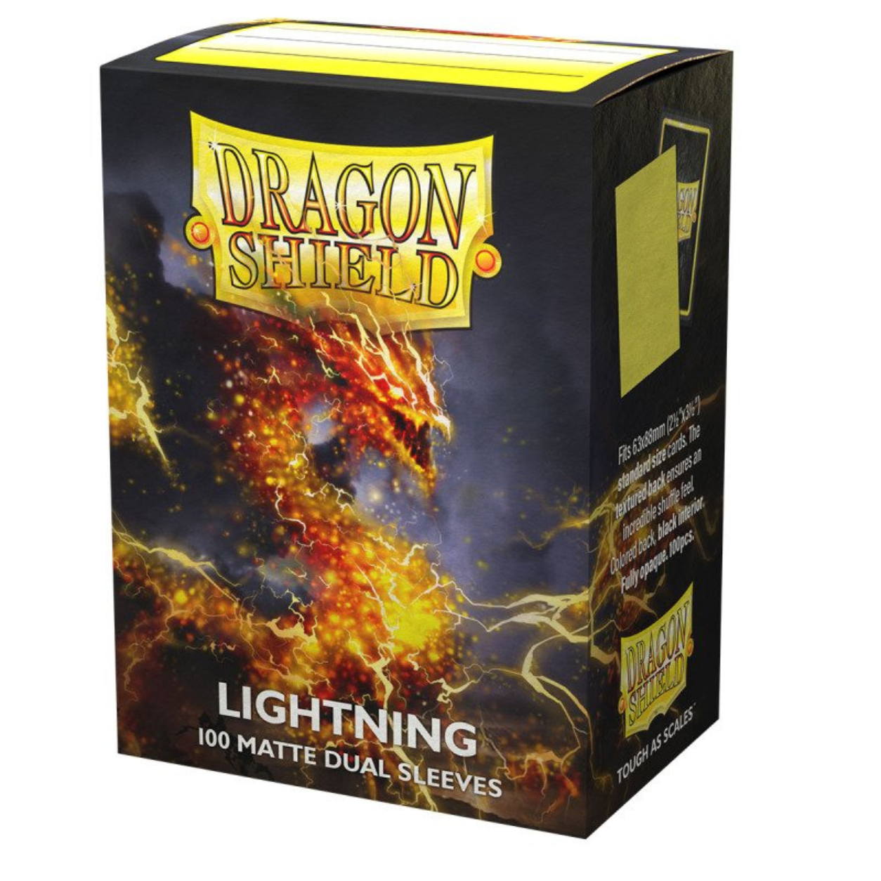 Dragon Shield Dual Matte Lightning Standard Sleeves (100 Fundas)