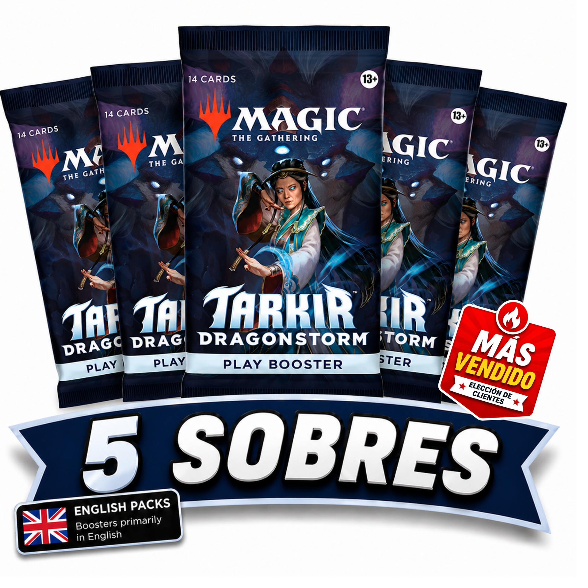 Pack 5 Sobres Tarkir Dragonstorm (10834926993754)