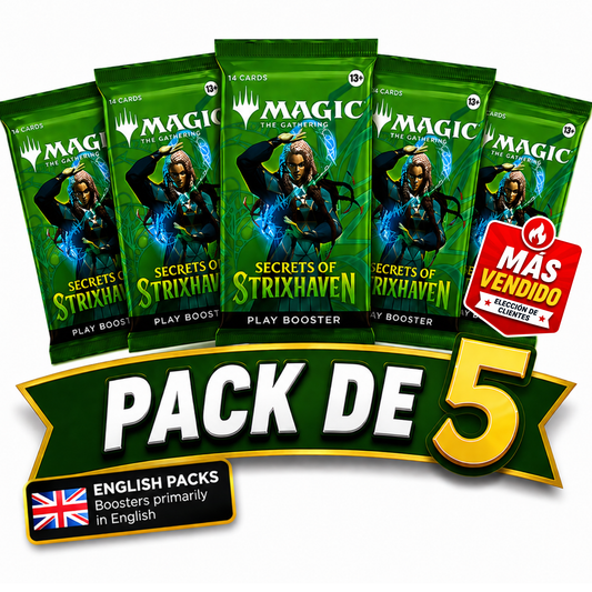 Pack 5 Sobres Secretos de Strixhaven (10834482266458)