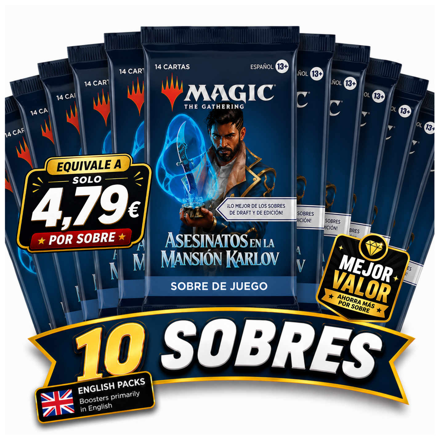 Pack 10 Sobres Murders Karlov Manor (10834903269722)
