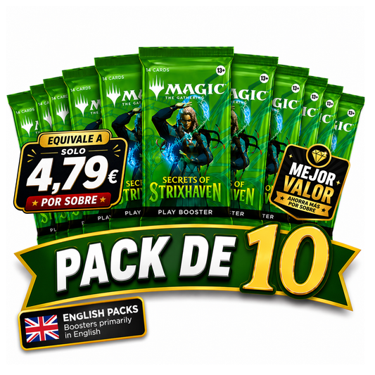 Pack 10 Sobres Secretos de Strixhaven (10834482626906)