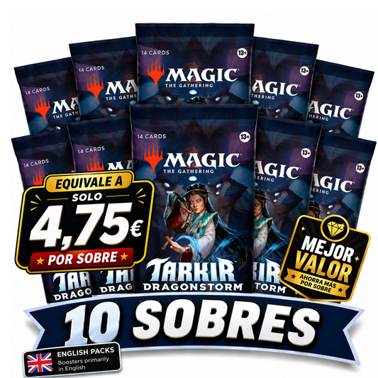 Pack 10 Sobres Tarkir Dragonstorm (10834927419738)
