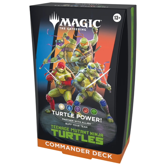 TEENAGE MUTANT NINJA TURTLES COMMANDER DECK – TURTLE POWER! (EN)