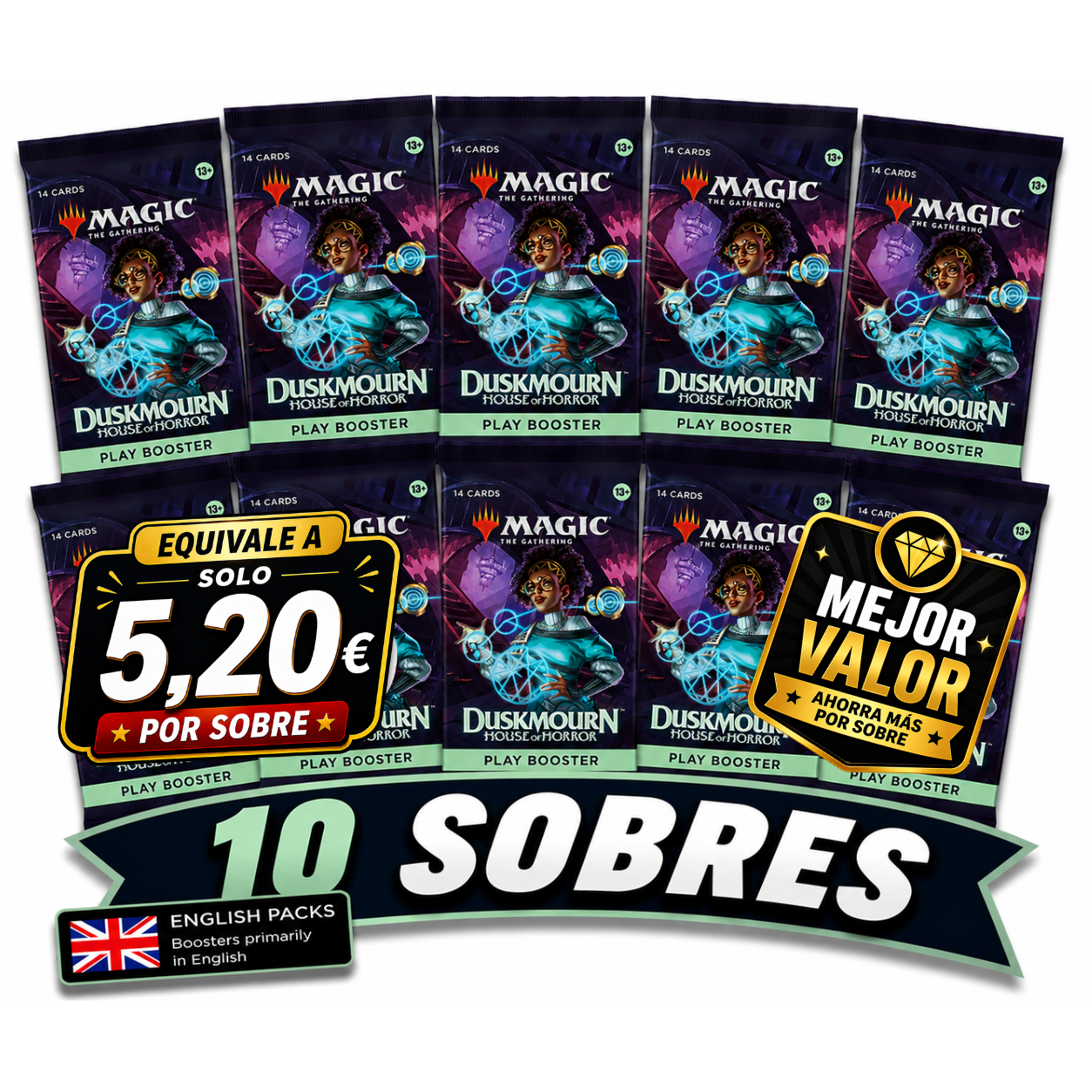 Pack 10 Sobres Duskmourn (EN)