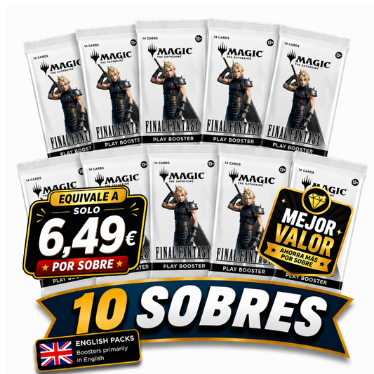 Pack 10 Sobres Final Fantasy (EN)
