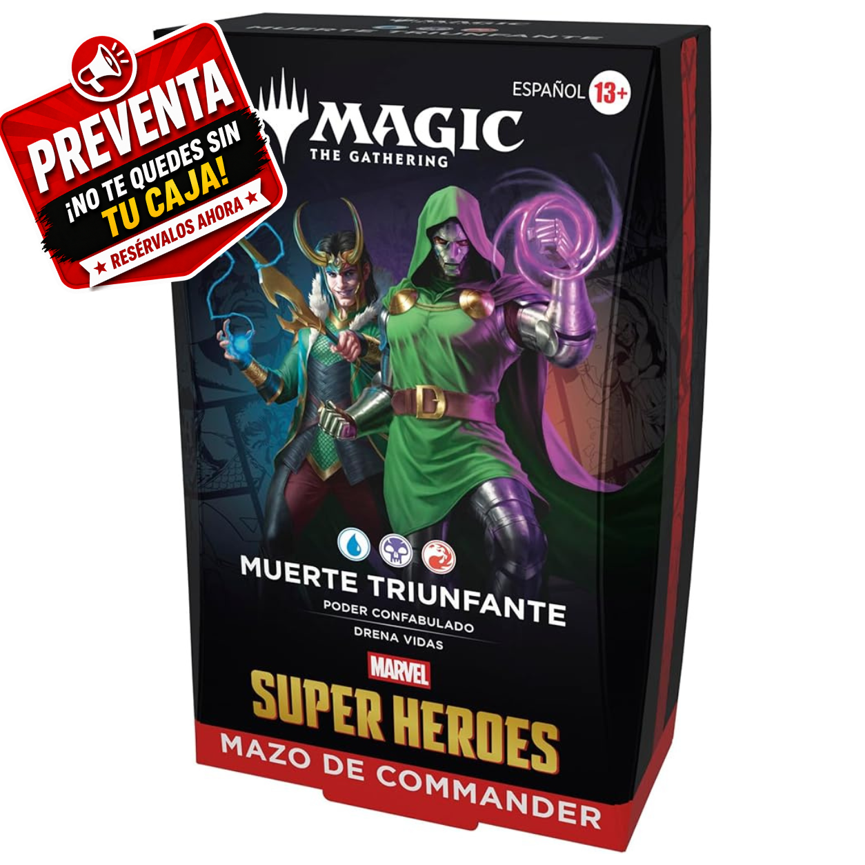 Marvel Super Heroes Commander Deck Doom Prevails (ES)