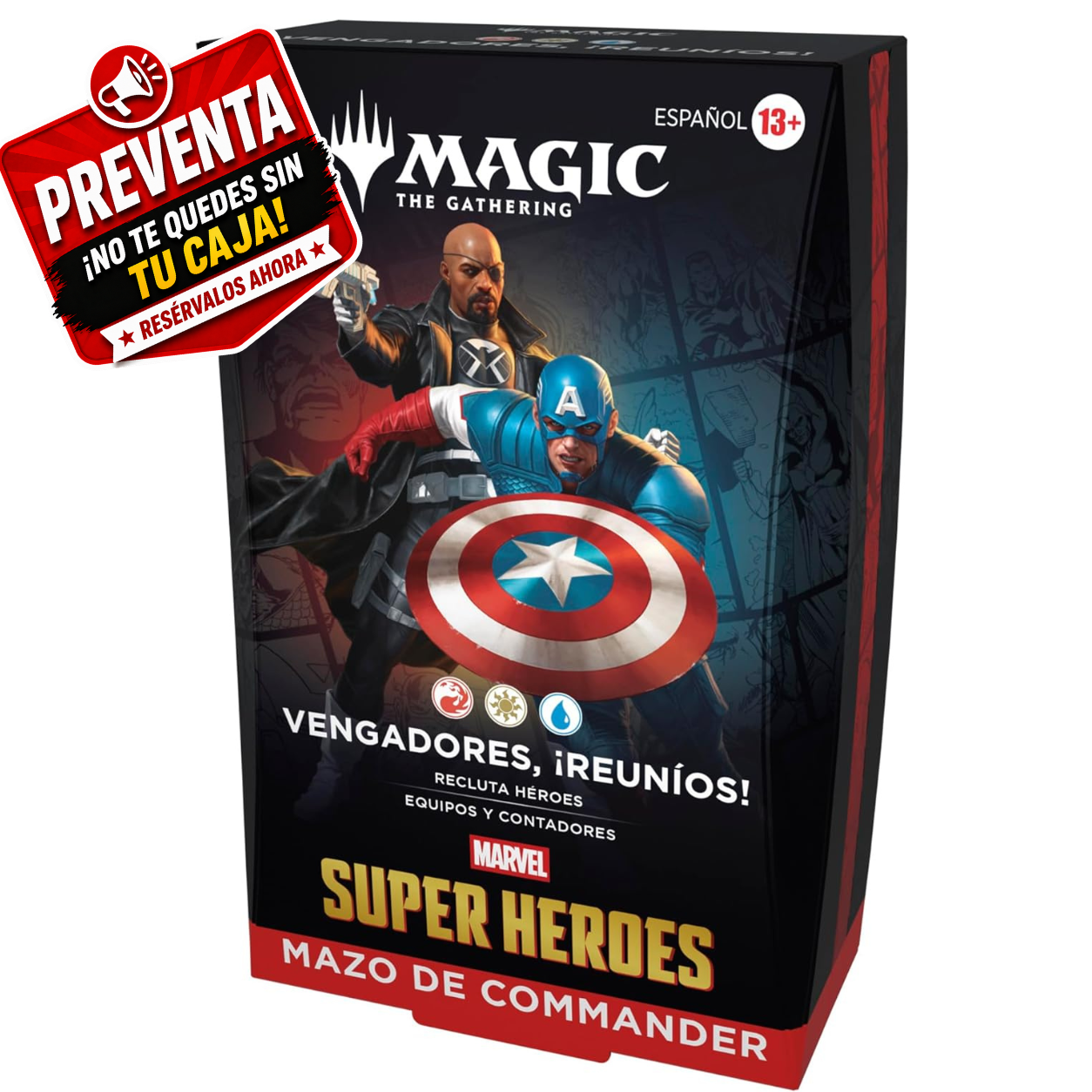 Marvel Super Heroes Commander Deck Avengers Assemble (ES)
