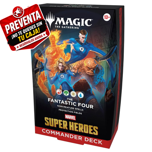 Marvel Super Heroes Commander Deck The Fantastic Four (ES)