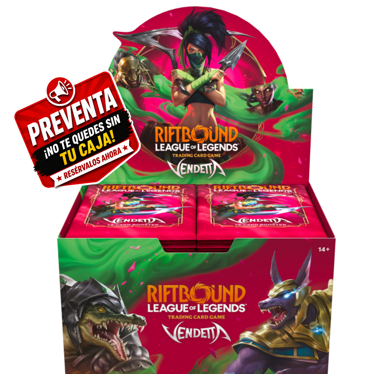 Riftbound: League of Legends TCG – Vendetta Booster Display (24 Boosters) (EN)