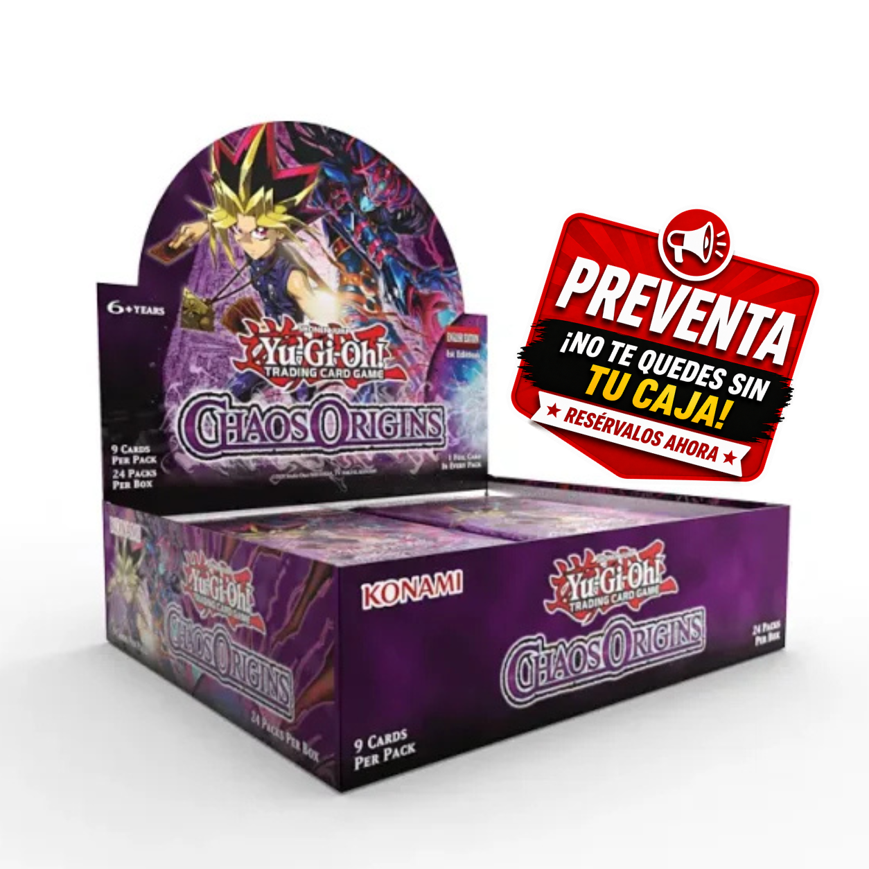 Yu-Gi-Oh! Chaos Origins Booster Box (24 Sobres) (EN)