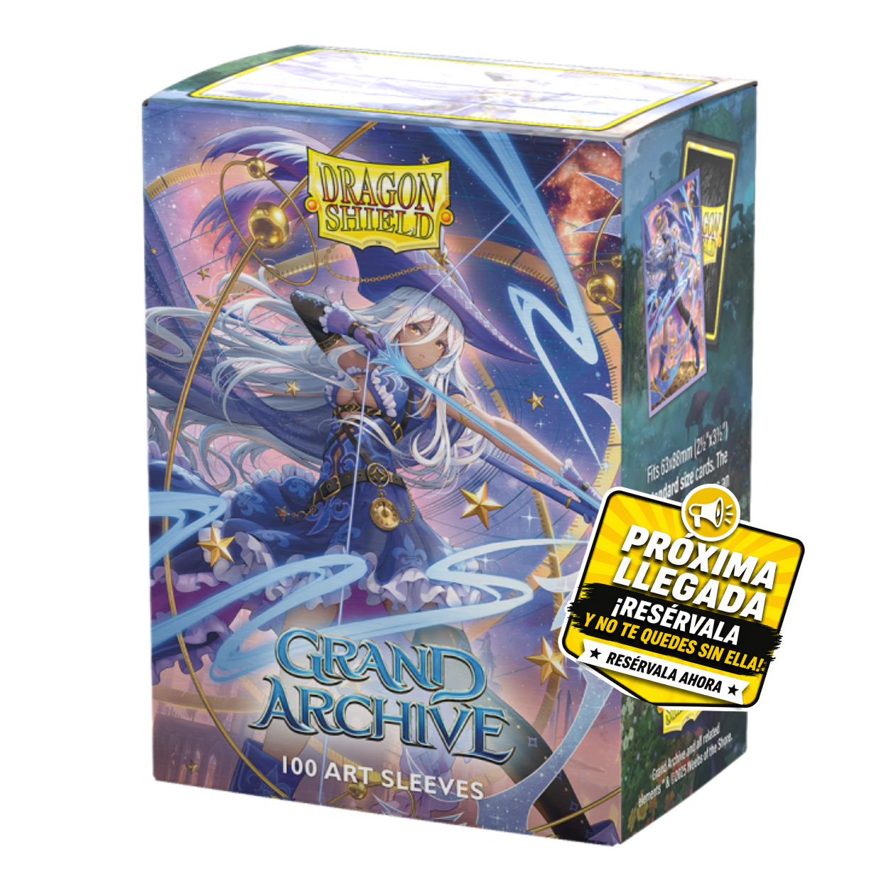 Dragon Shield Dual Art Sleeves: Grand Archive Diana, Moonpiercer Matte (100 Fundas) | Standard Size