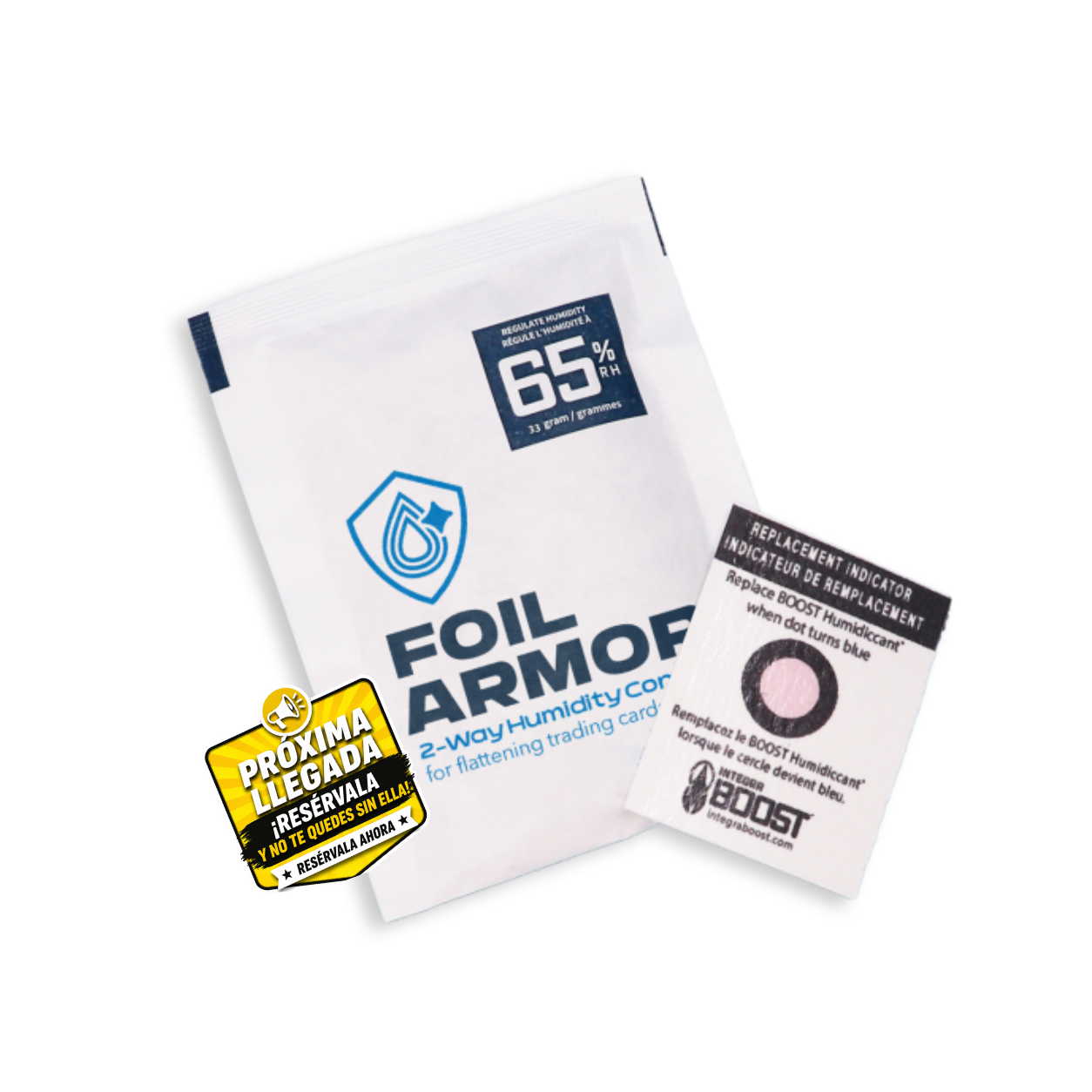 Foil Armor 33g Humidity Control Pack | Control de Humedad para Cartas y Coleccionables