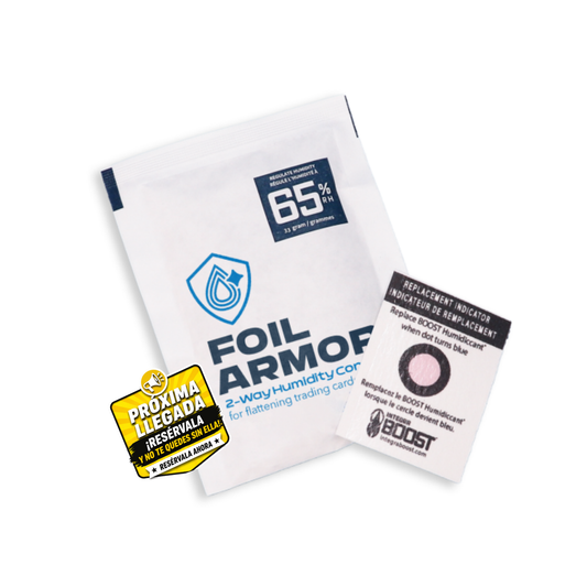 Foil Armor 33g Humidity Control Pack | Control de Humedad para Cartas y Coleccionables