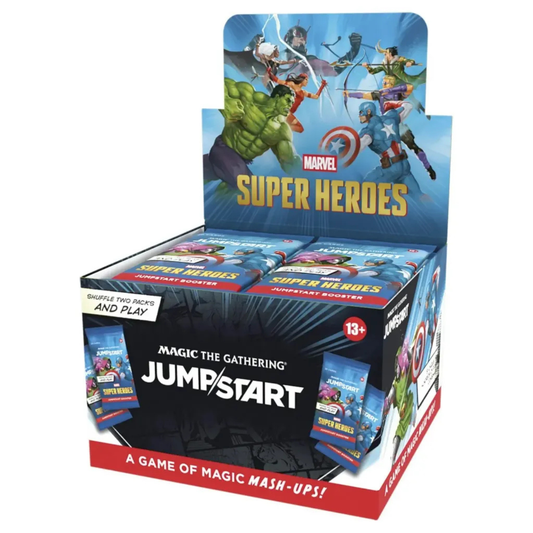 Marvel Super Heroes Jumpstart Booster Box (24 Sobres) (EN)