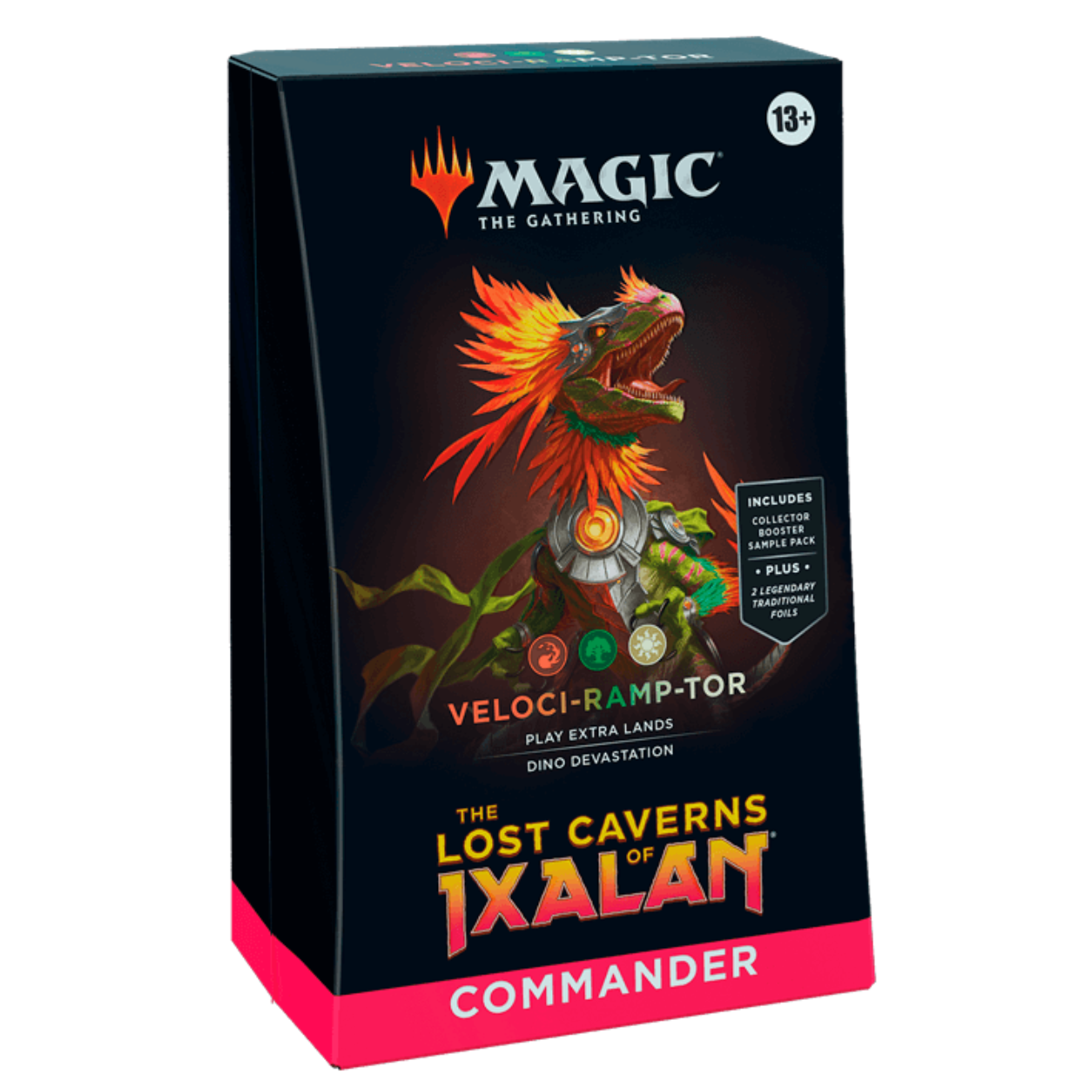 Commander The Lost Caverns of Ixalan: Veloci-Ramp-Tor Deck | Inglés