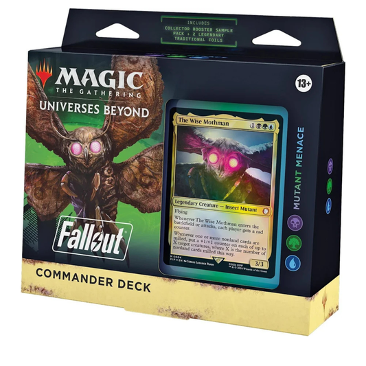 Universes Beyond Fallout Commander Deck: Mutant Menace | Inglés