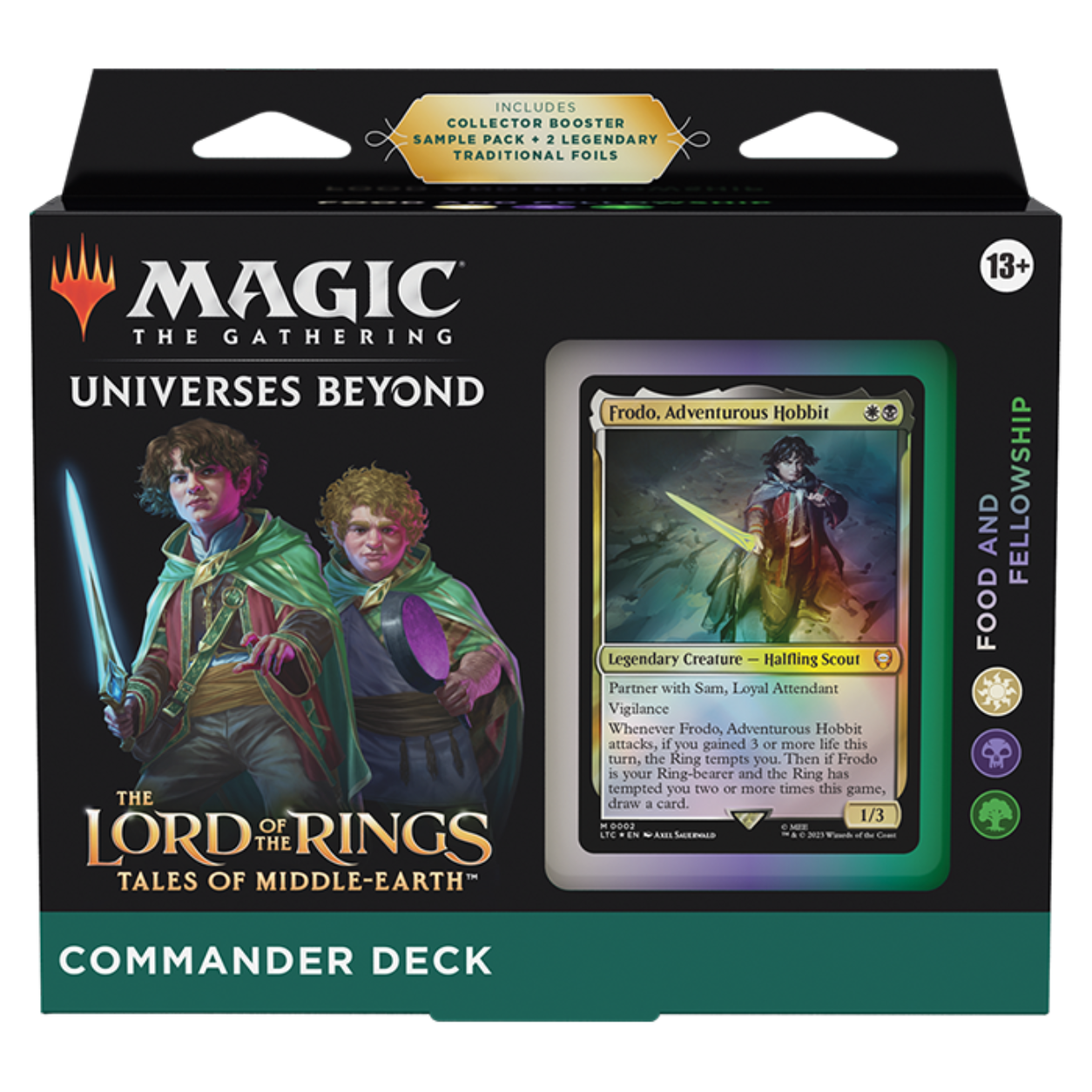 The Lord of the Rings: Tales of Middle-earth Commander Deck – Food and Fellowship | Inglés