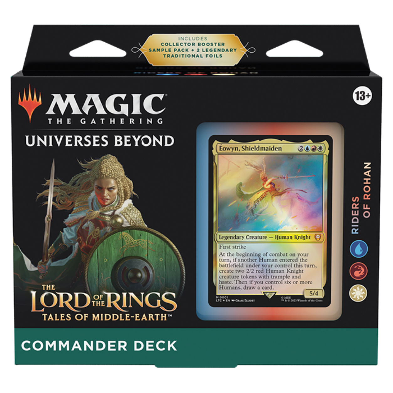 The Lord of the Rings: Tales of Middle-earth Commander Deck – Riders of Rohan | Inglés