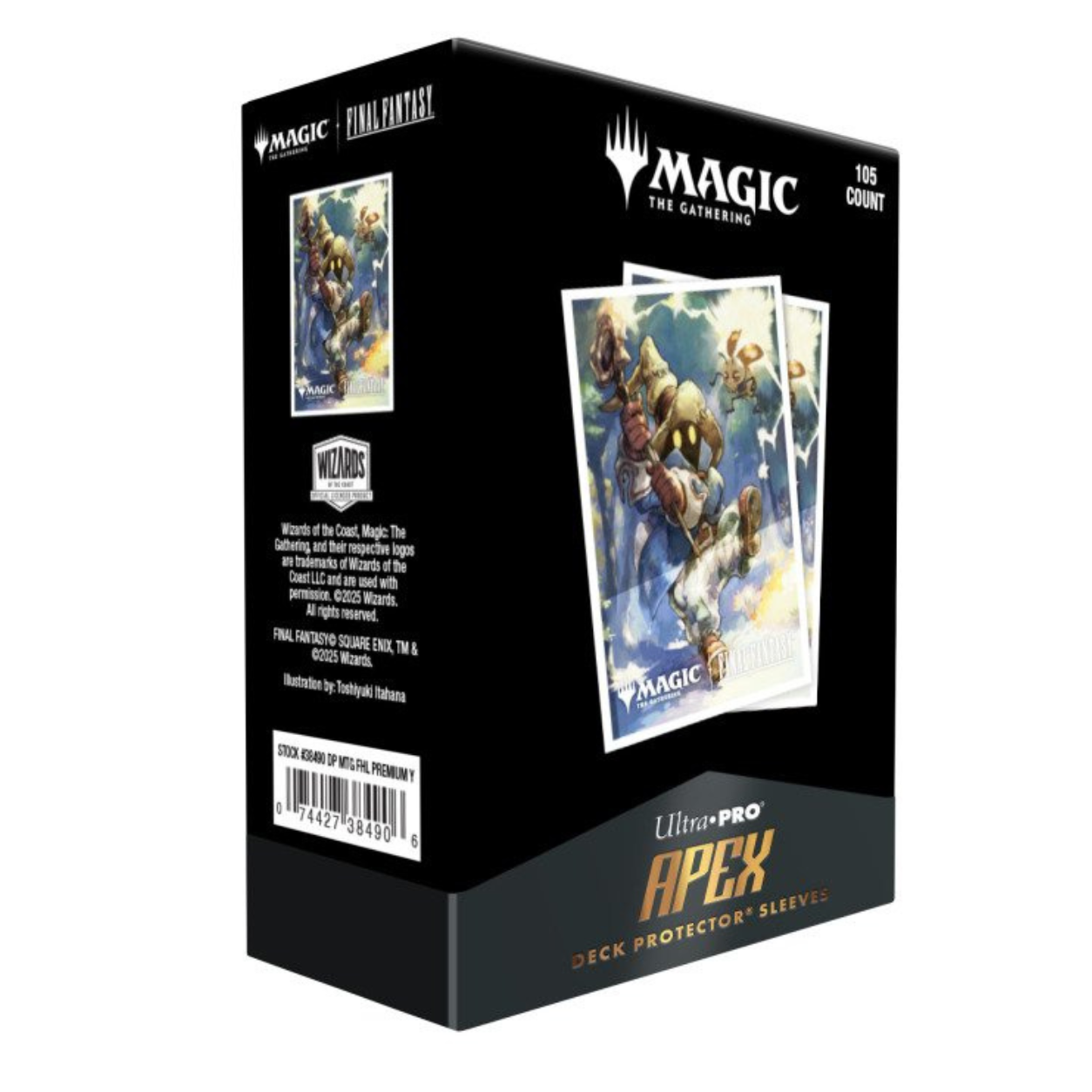 Ultimate Guard Apex Deck Protector Sleeves Final Fantasy (105 Fundas) | Standard Size