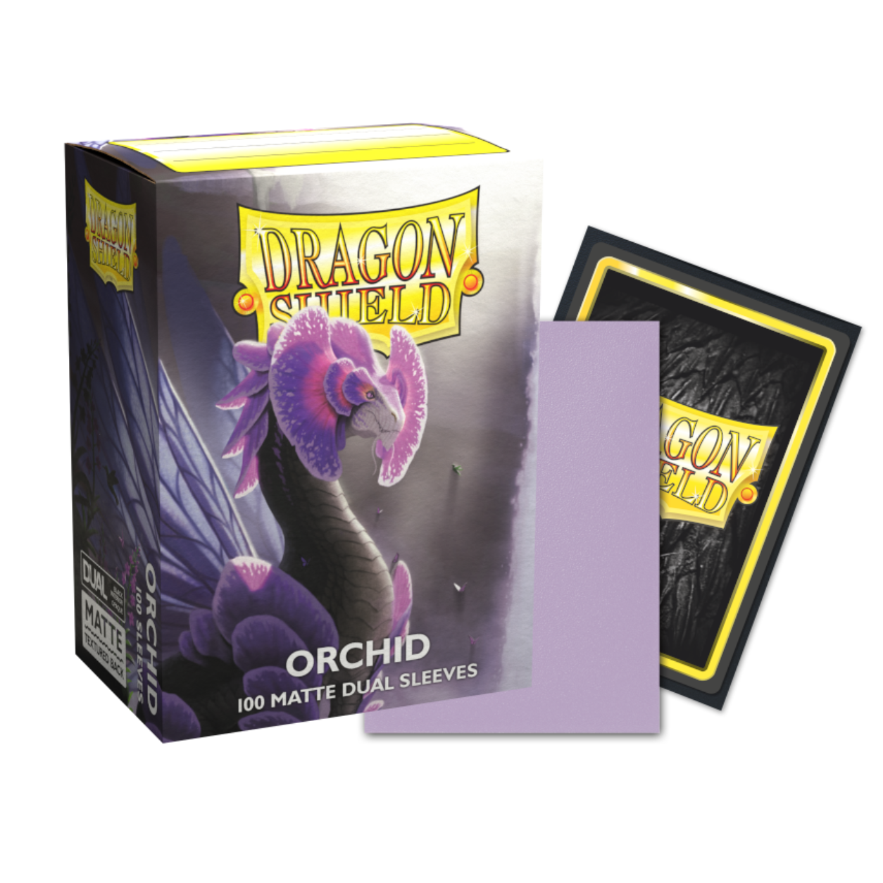 Dragon Shield Dual Matte Sleeves Orchid (100 Fundas) | Standard Size