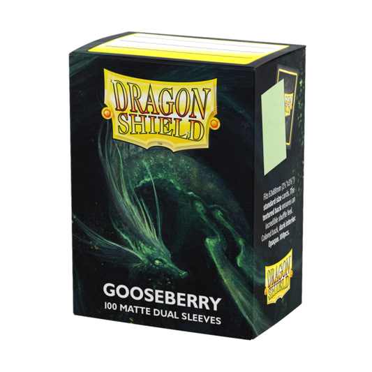 Dragon Shield Dual Matte Sleeves Gooseberry (100 Fundas) | Standard Size