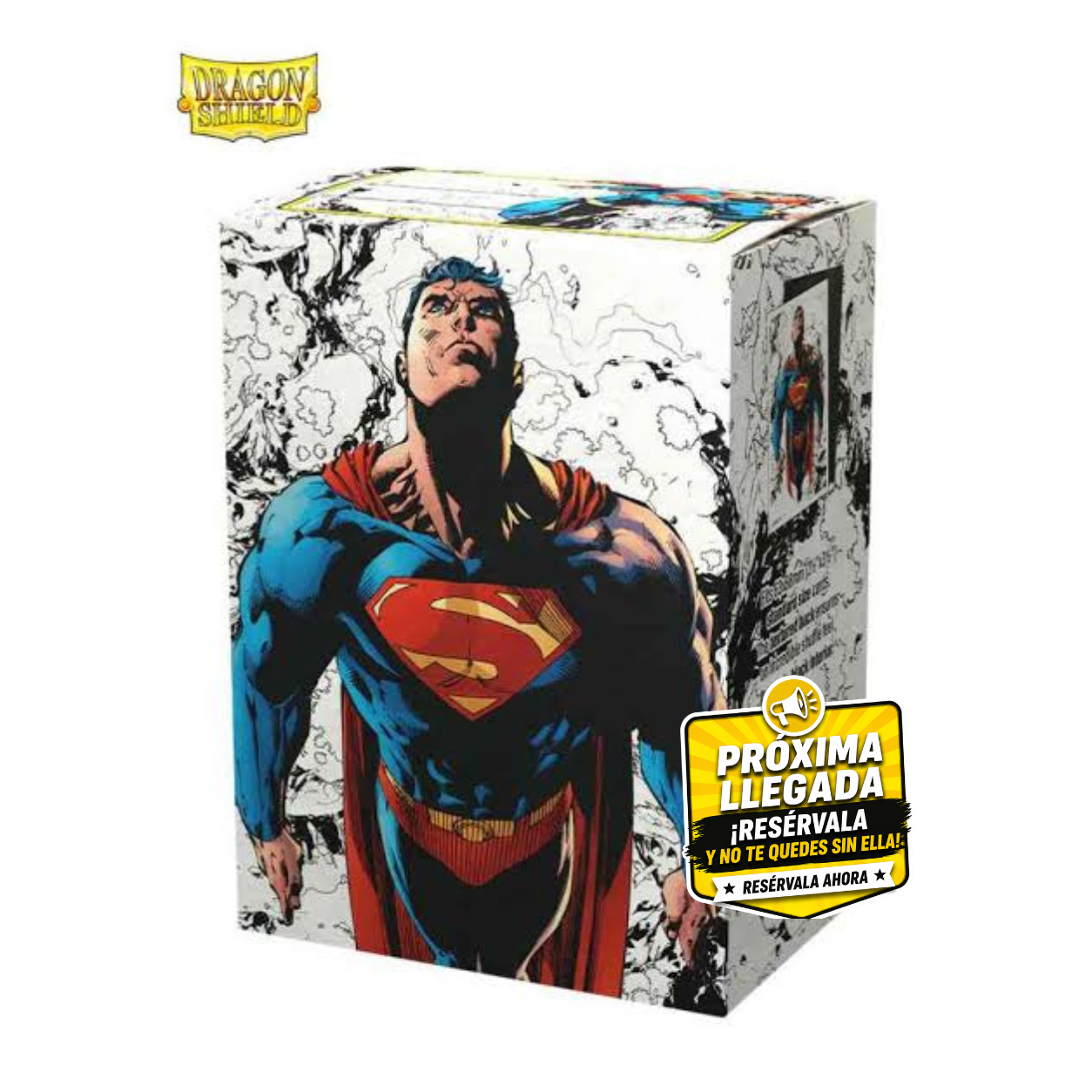 Dragon Shield Standard Licensed Dual Art Sleeves: Superman Core Full Color (100 Sleeves) [Matte]