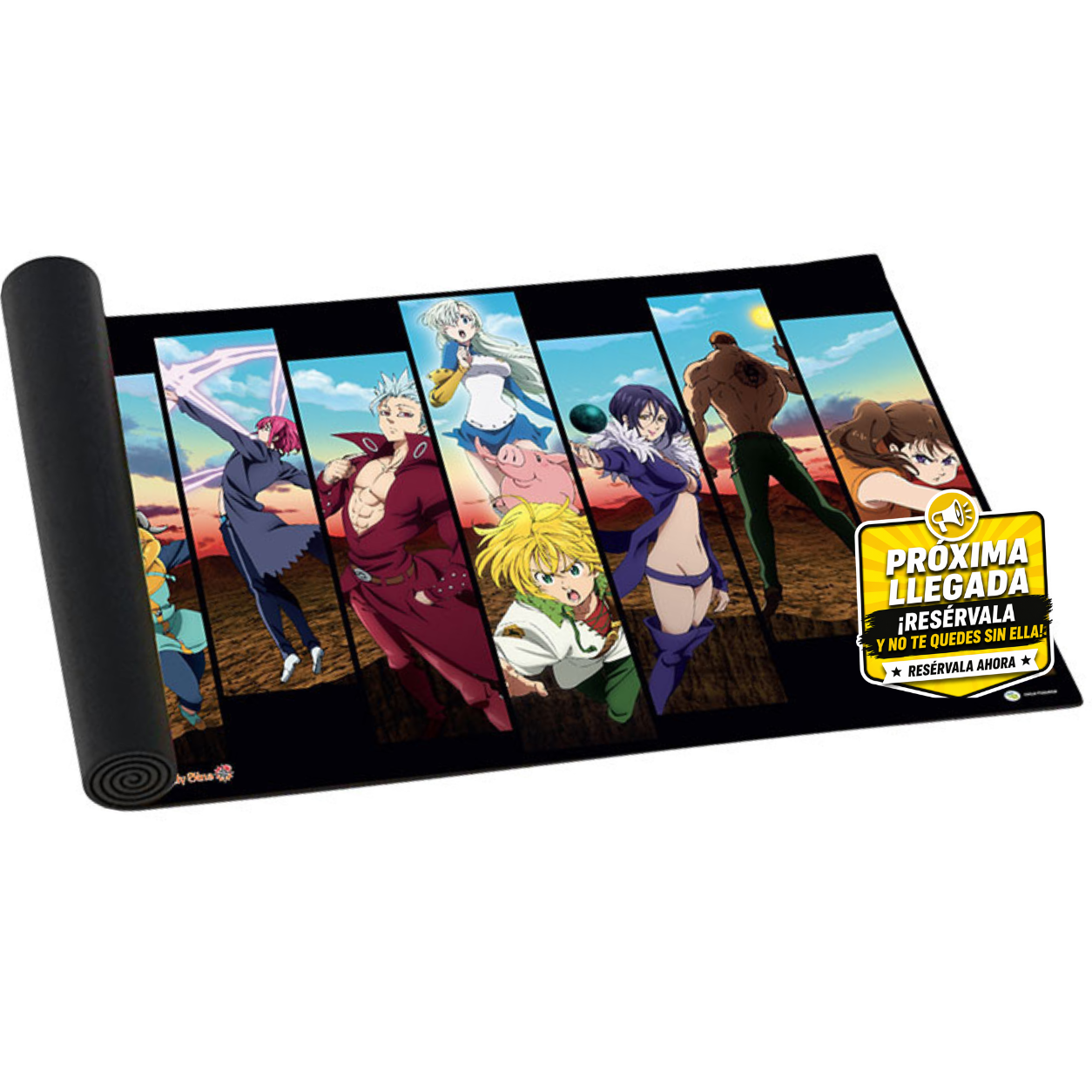Dragon Pro Gaming (DPG) Playmat – Seven Deadly Sins Heroes Team