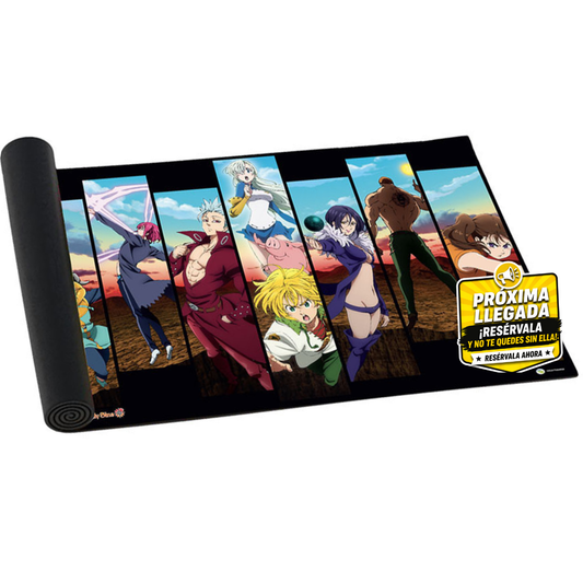 Dragon Pro Gaming (DPG) Playmat – Seven Deadly Sins Heroes Team