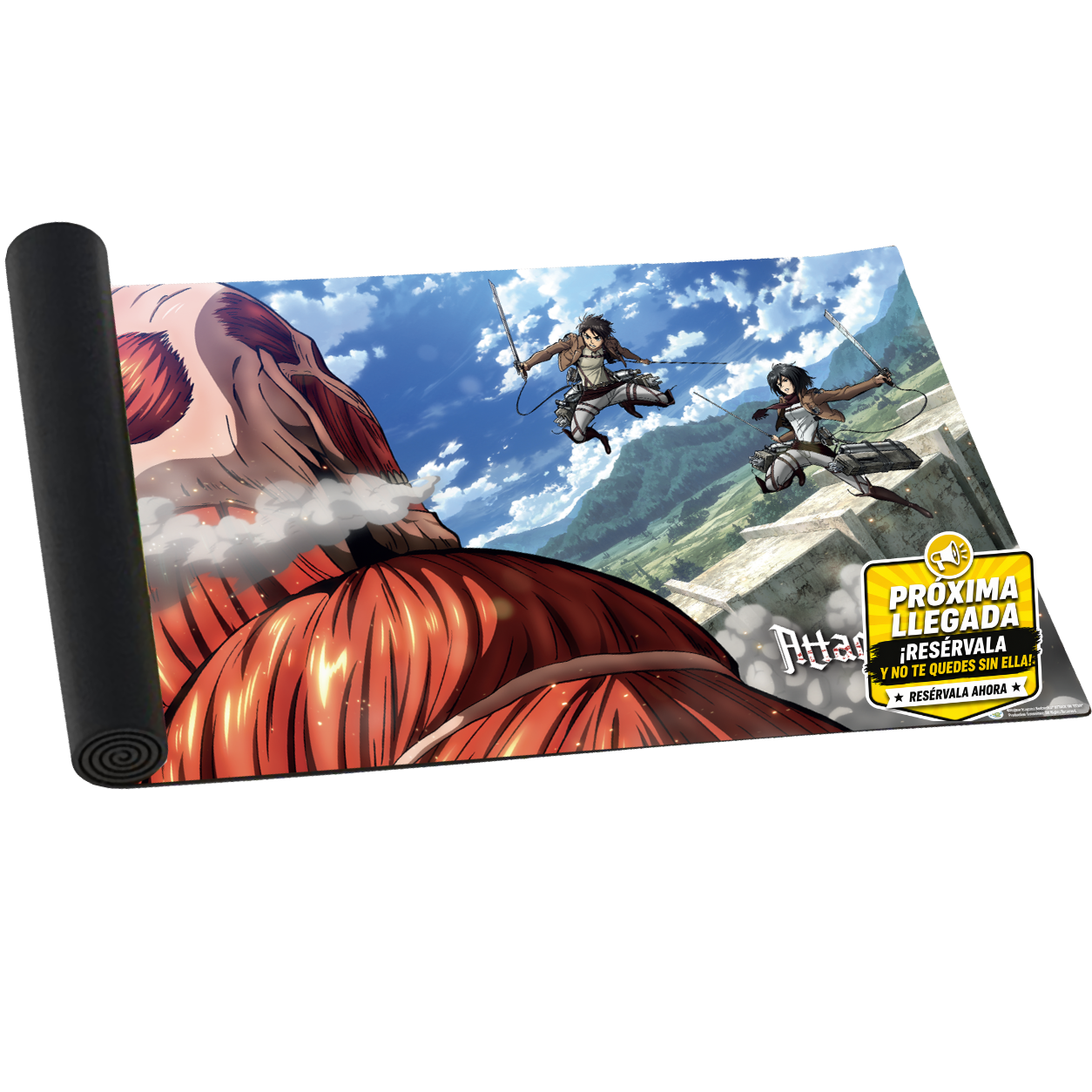 Dragon Pro Gaming (DPG) Playmat – Attack on Titan: Colossus Titan