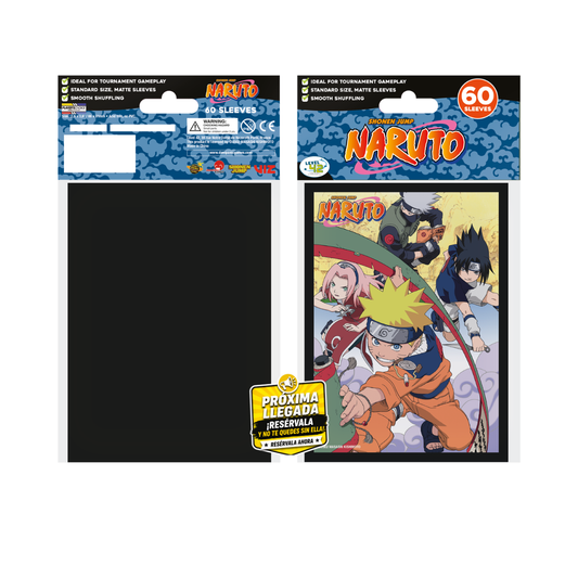 Dragon Pro Gaming (DPG) Standard Sleeves – Naruto Konoha Team (60 Fundas)
