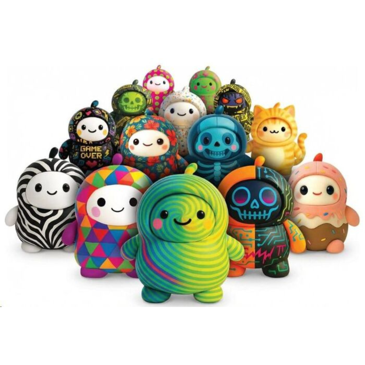LamaTama Serie 1 Blind Box – Figura Electrónica Coleccionable 6 cm (UNIDAD)